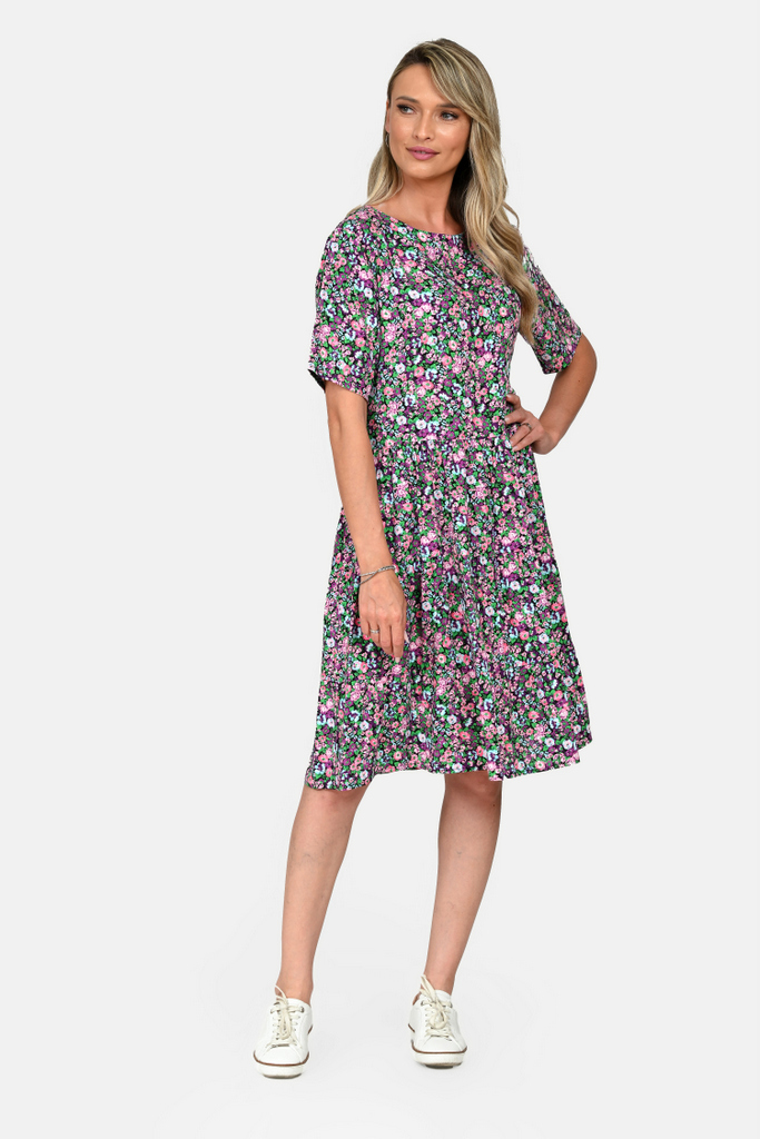 Rochie Dama, Eranthe, Microfloral V329